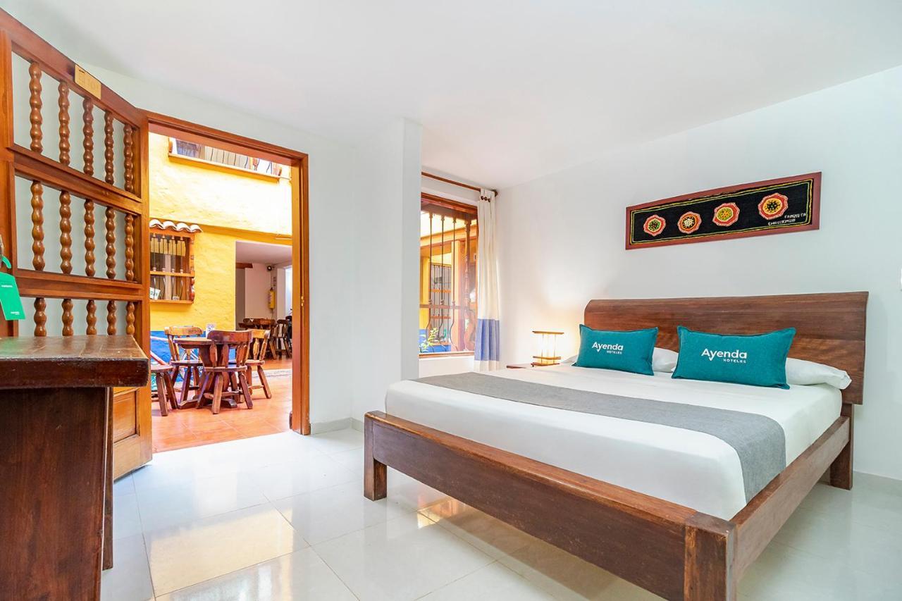 Ayenda Hotel Casona Santa Rosa Chia Bagian luar foto